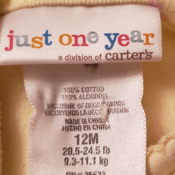 Carters One Year division Sunsuit for infant girls - Picture 2 of 5